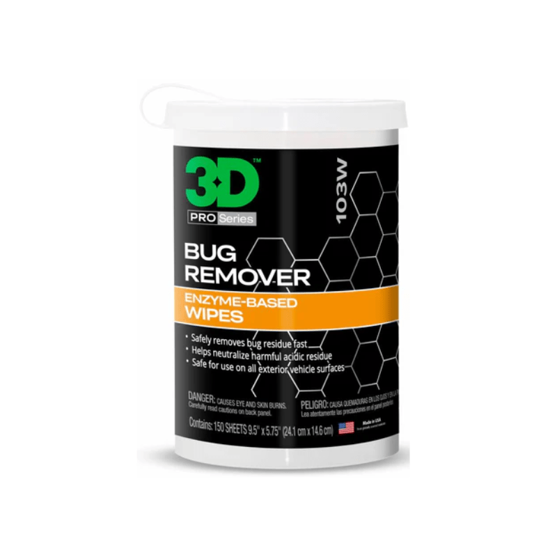 3D Bug Remover Wipes - Custom Dealer Solutions - 103W