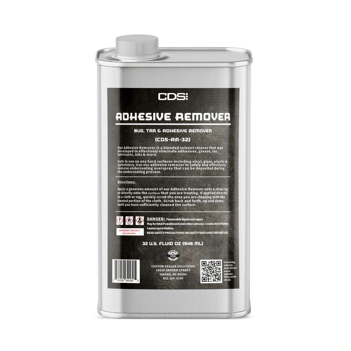 Adhesive Remover - Custom Dealer Solutions - CDS - AR32