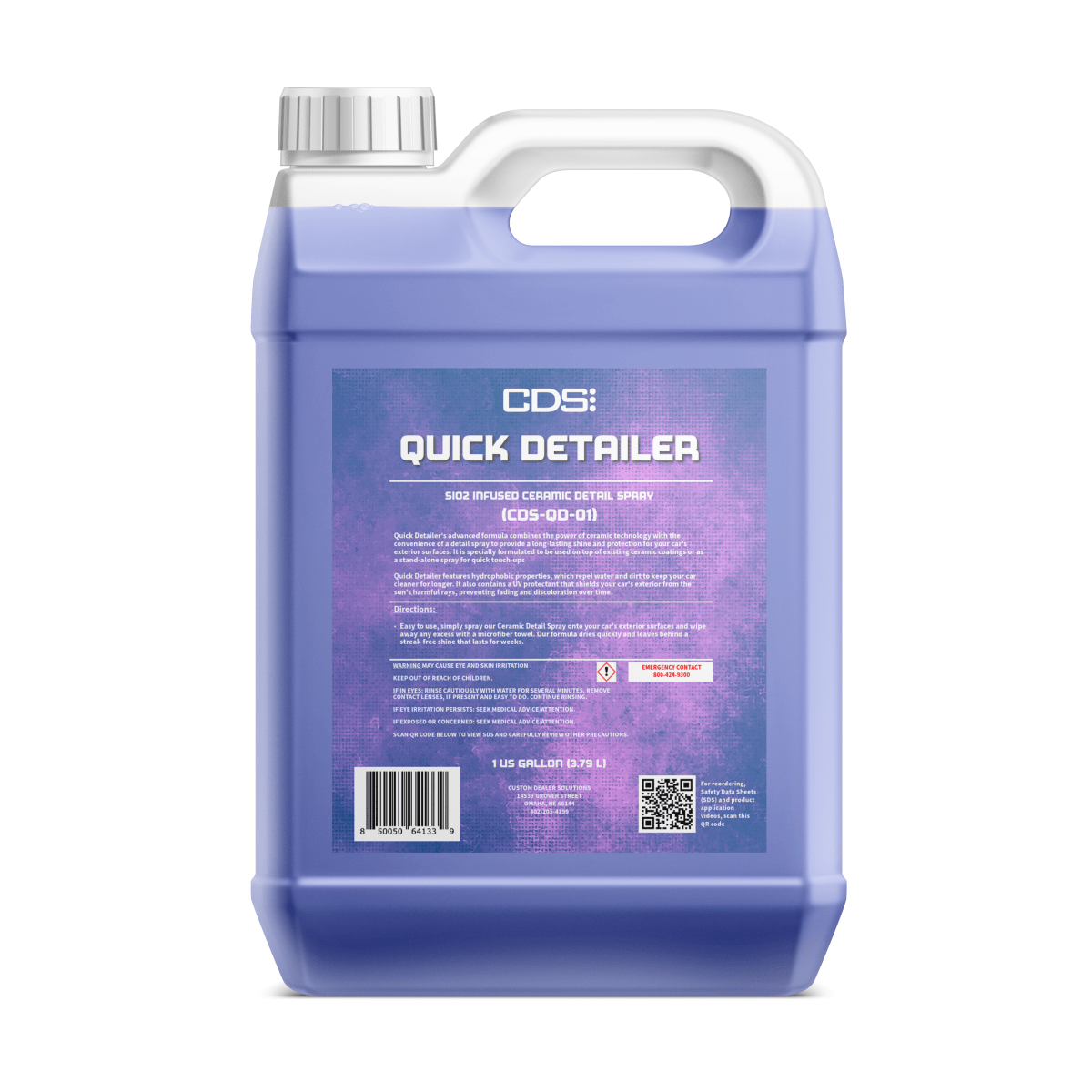 Quick Detailer (Ceramic Detail Spray) - Custom Dealer Solutions - CDS - QD - 01