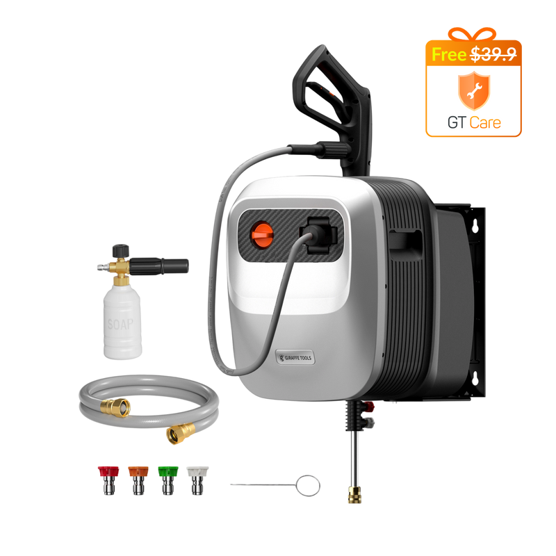 Giraffe Tools Grandfalls Retractable Pressure Washer G20
