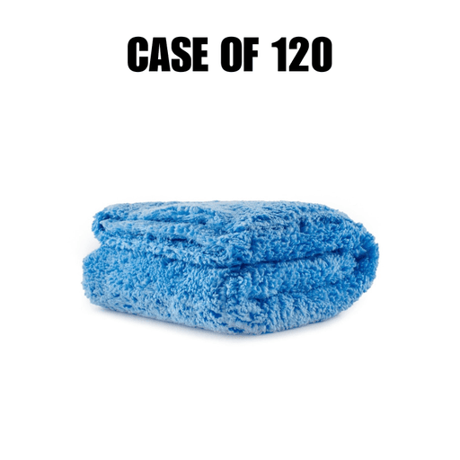 16" x 16" Eagle Edgeless Buffing Towels [Case of 120] - Custom Dealer Solutions - EEBT - BL - CASE
