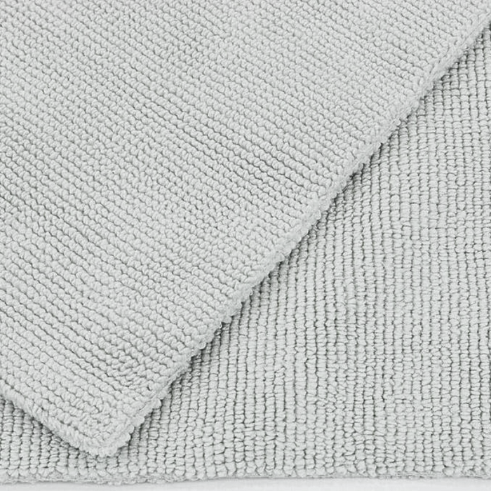 16" x 16" Cool Gray 430GSM Pearl Weave Knockdown Towels