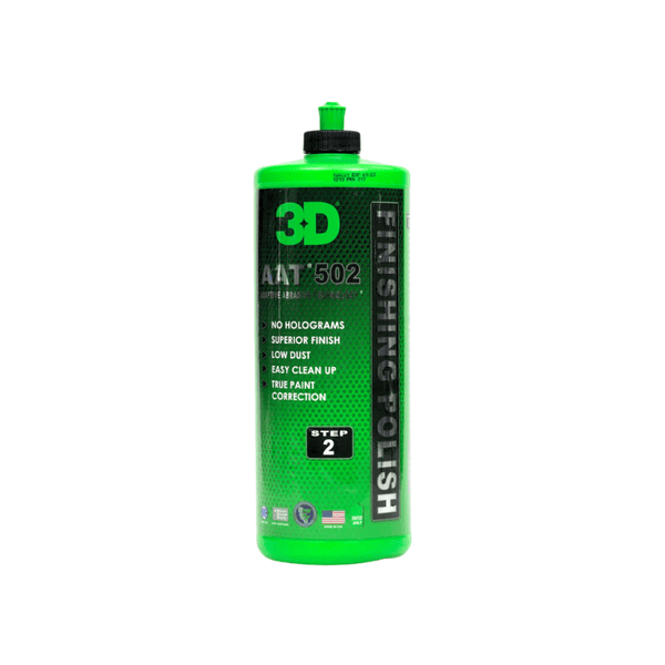 3D AAT 502 Finishing Polish (Step 2) - 32 oz - Custom Dealer Solutions - 502OZ32
