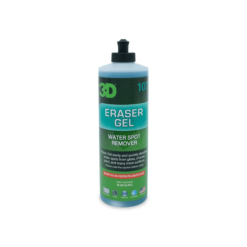 3D Eraser Gel (Water Spot Remover) - 16 oz - Custom Dealer Solutions - 107OZ16
