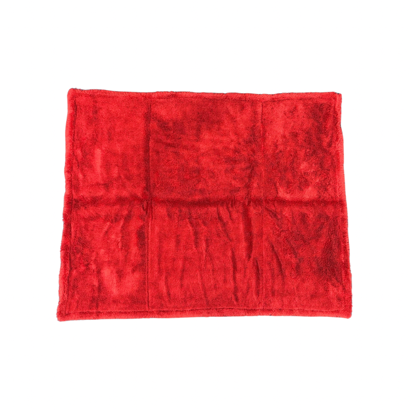 70x90 cm Twisted Pile Drying Towel (1600gsm) - Red