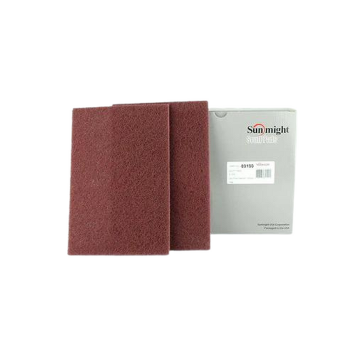 Sunmight 6" x 9" Scuff Pads Maroon Very Fine 20/Box