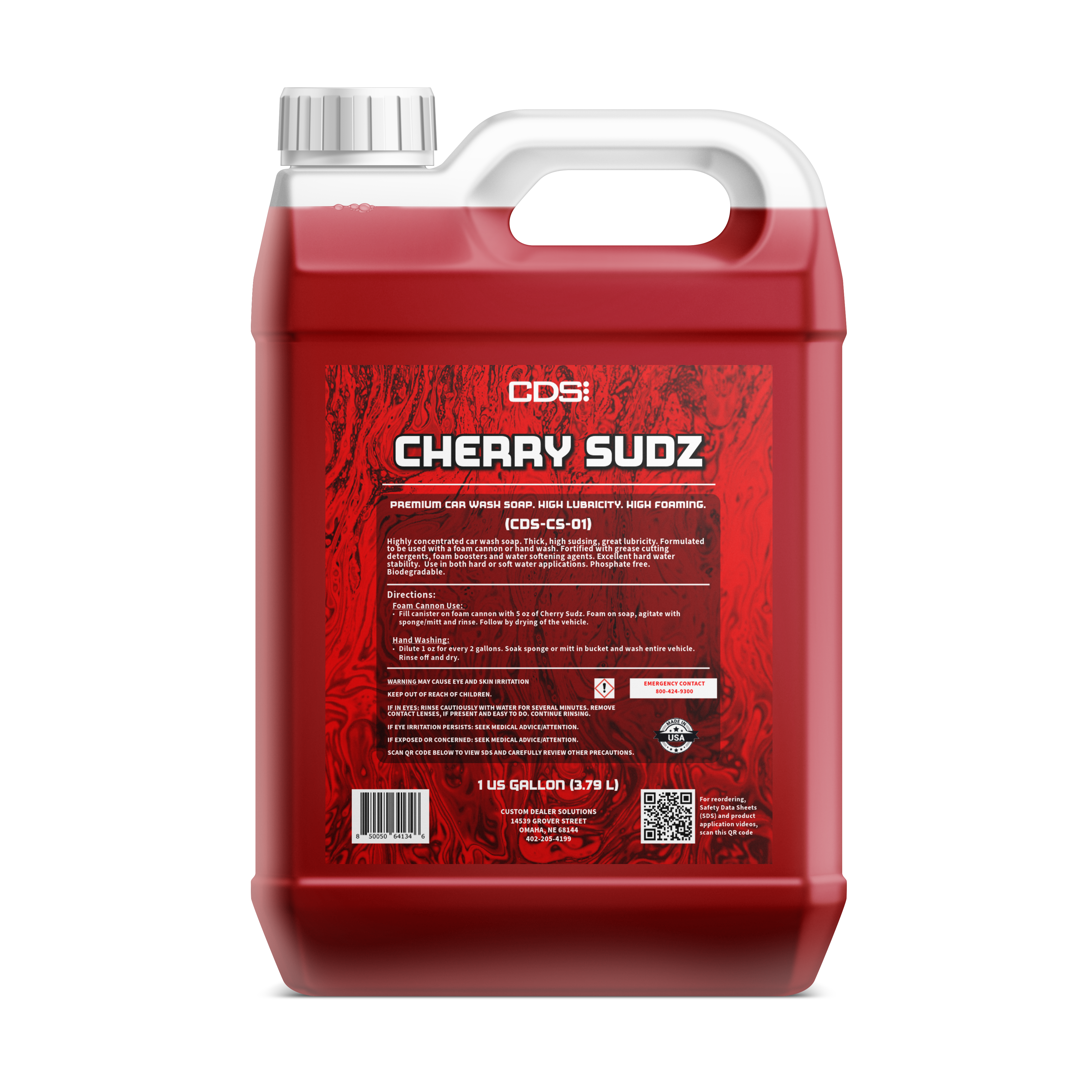 Cherry Sudz (Car Wash Soap)