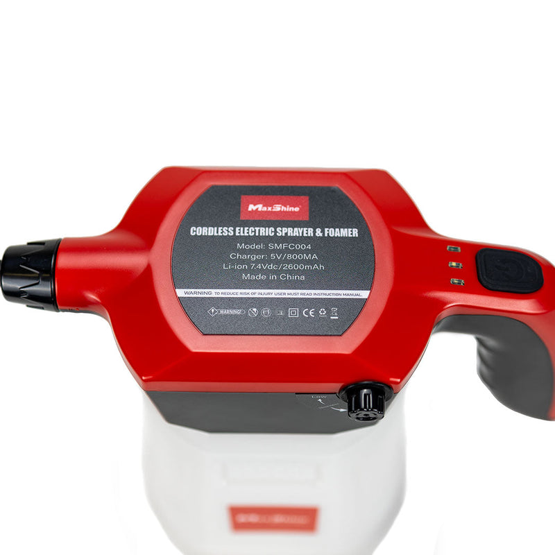 Maxshine Cordless Electric Sprayer & Foamer