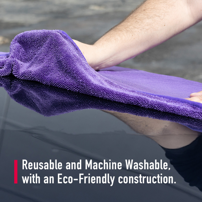 Maxshine 24" x 36" 600 GSM Single Twisted Loop Drying Towel