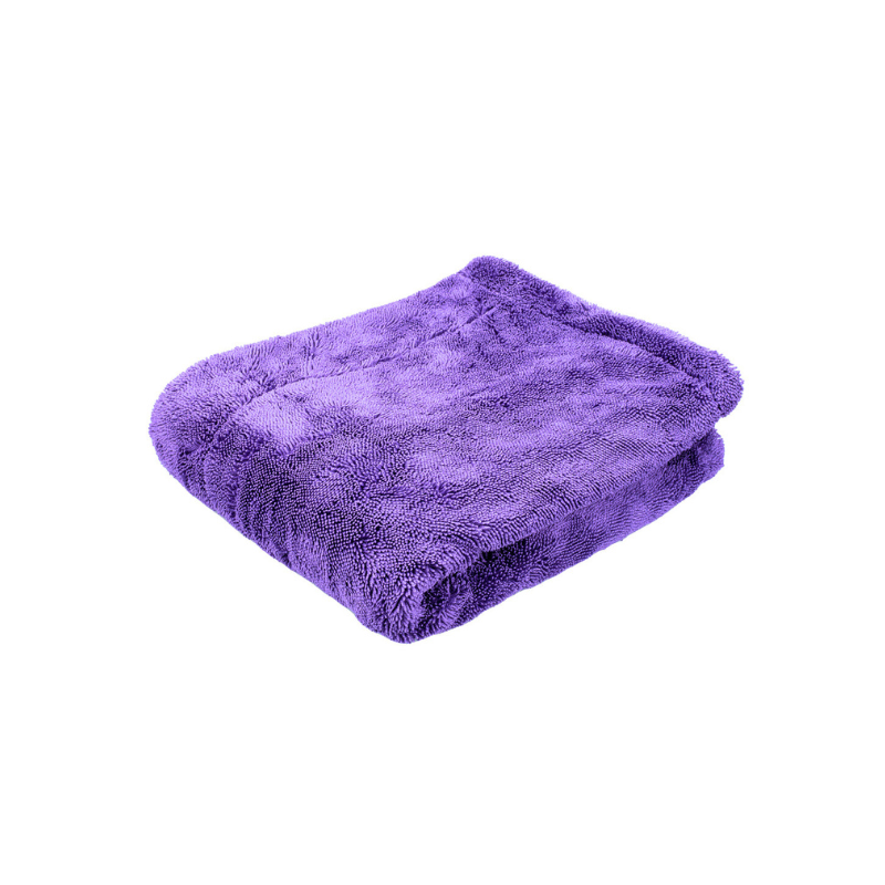 Maxshine 1200 GSM Purple Duo Twisted Loop Microfiber Drying Towel