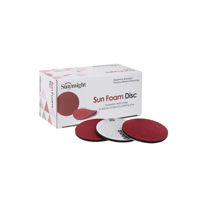 Sunmight Sunfoam 3" 2000G Grip No Hole Disc (20 Discs)