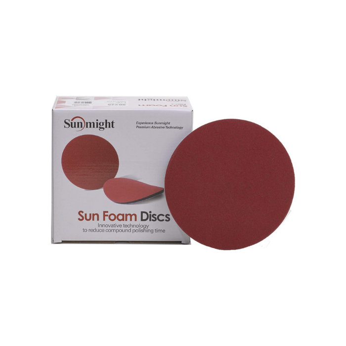 Sunmight Sunfoam 6" 1000G Grip No Hole Disc (10 Discs)