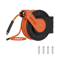 Giraffe Tools Retractable Air Hose Reel-Alloy Steel Reel-3/8in 25ft-50ft