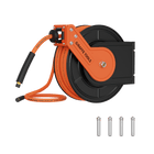 Giraffe Tools Retractable Air Hose Reel-Alloy Steel Reel-3/8in 25ft-50ft