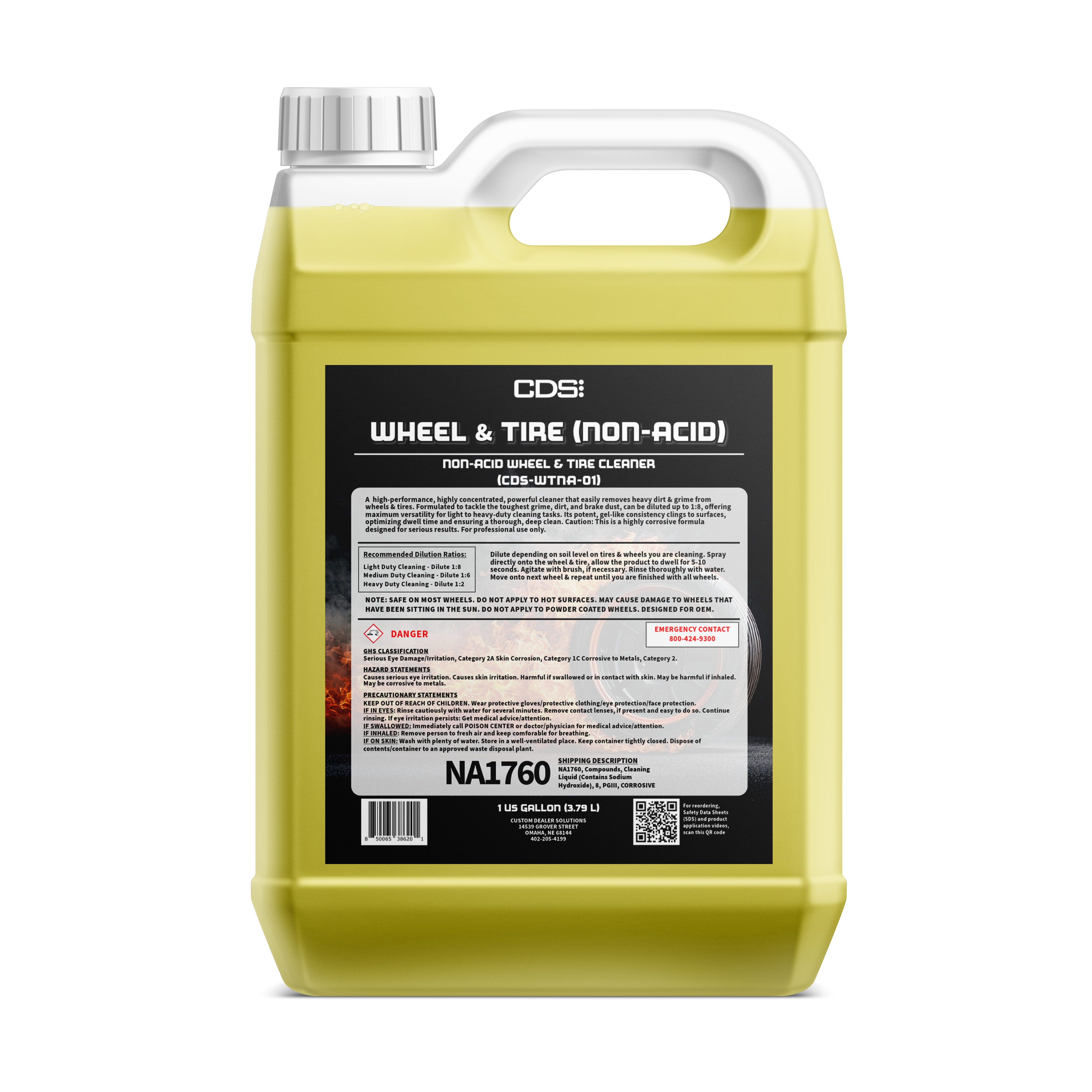 Wheel & Tire Cleaner (Non-Acid)