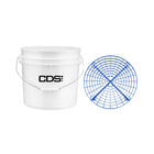 3.5 Gallon Wash Bucket w/ Grit Guard
