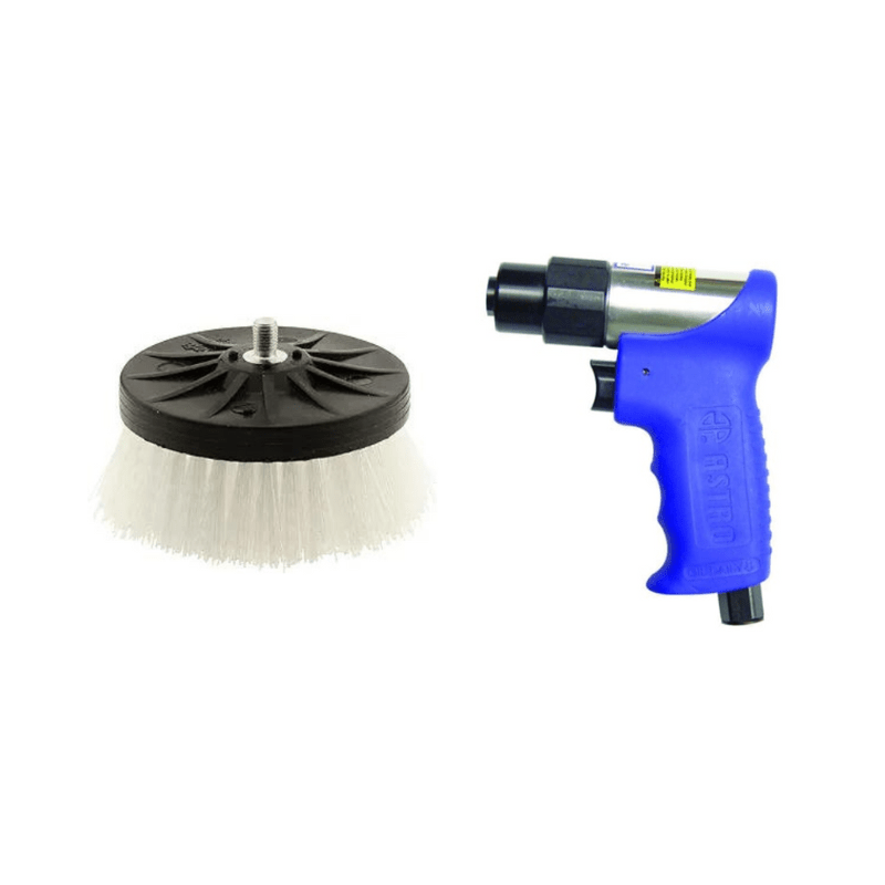 Astro Pneumatic 3" Mini Air Polisher - Custom Dealer Solutions - 3043T - SS35