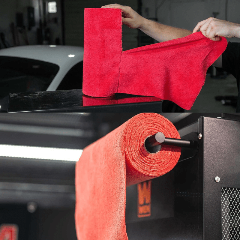 Autofiber FULL CASE [Roll - o - Rags] Microfiber Towels on a Roll 12" x 12" 30/roll - Case of 12 - Custom Dealer Solutions - TROLL260R12 - AF - CASE