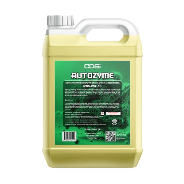 AutoZyme (Heavy Duty Enzyme Cleaner) - Custom Dealer Solutions - CDS - ENZ - 01