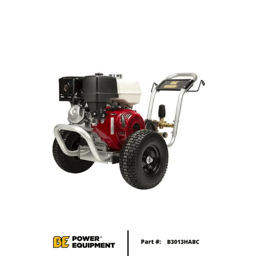 BE Industrial (B3013HABC) 3,000 PSI - 5 GPM Belt Drive Gas Pressure Washer w/ Honda GX390 Engine - Custom Dealer Solutions - B3013HABC