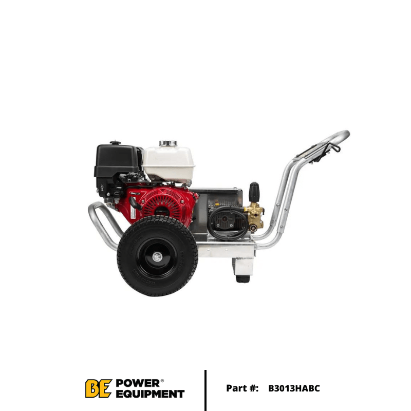 BE Industrial (B3013HABC) 3,000 PSI - 5 GPM Belt Drive Gas Pressure Washer w/ Honda GX390 Engine - Custom Dealer Solutions - B3013HABC