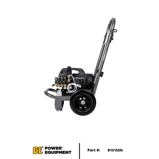 BE Workshop (B1515EN) Cold Water Electric Pressure Washer - 1,500 PSI - 1.6 GPM w/ Powerease Motor - Custom Dealer Solutions - B1515EN