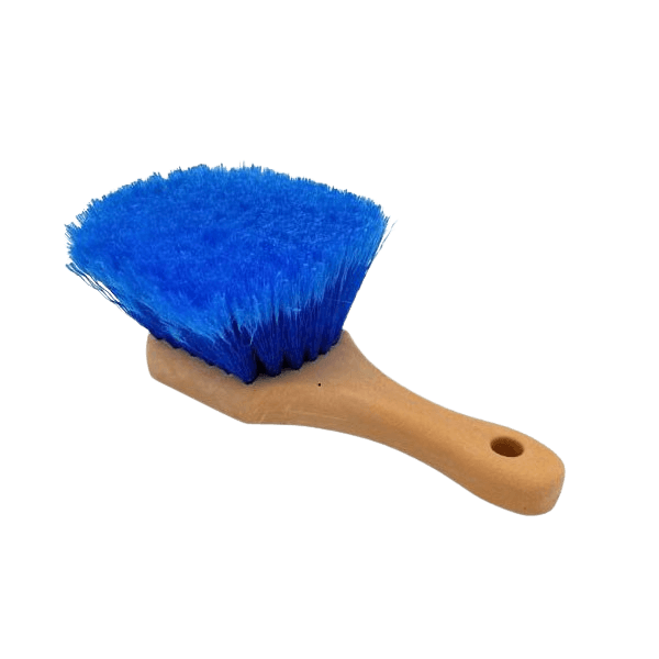 Blue Medium Stiff Utility Brush - 8 Inch [Case of 24]