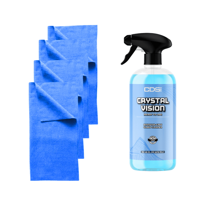 Crystal Vision Glass Cleaning Kit - Custom Dealer Solutions - CDS - CVGKIT