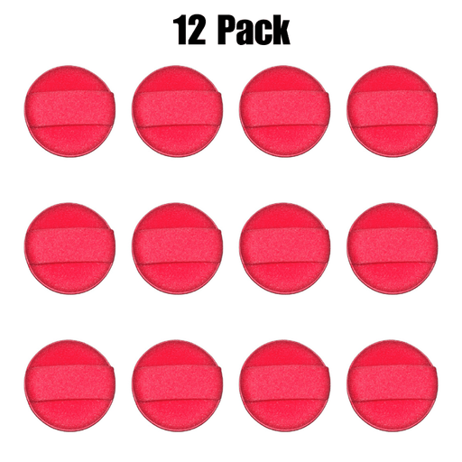 Foam Ceramic Coating & Wax Applicator Pad w/ Hand Strap (12 Pack) - Custom Dealer Solutions - CDS - CSAPPRD - 12