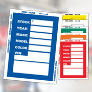 Kleer - Bak™ Stock Stickers (100/Pack) - Custom Dealer Solutions - 400NEW