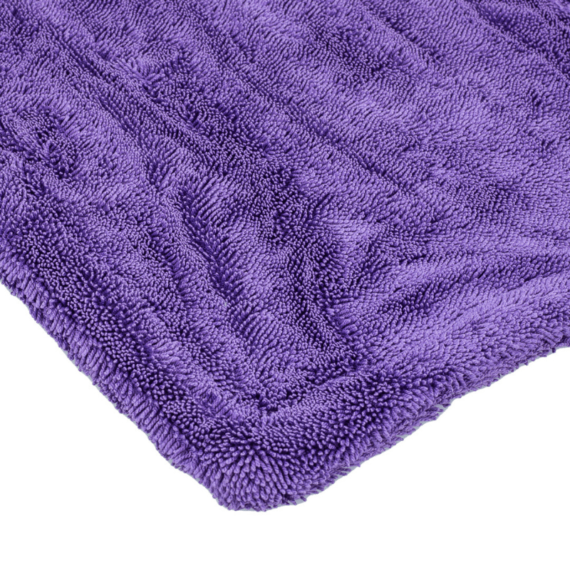 Maxshine 1200 GSM Purple Duo Twisted Loop Microfiber Drying Towel - Custom Dealer Solutions - 1196090P