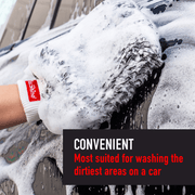 Maxshine Black/White Microfiber Wash Mitt - Custom Dealer Solutions - 1130004W