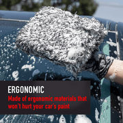 Maxshine Black/White Microfiber Wash Pad - Custom Dealer Solutions - 1120004W