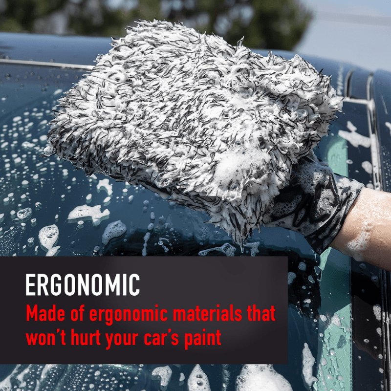 Maxshine Black/White Microfiber Wash Pad - Custom Dealer Solutions - 1120004W