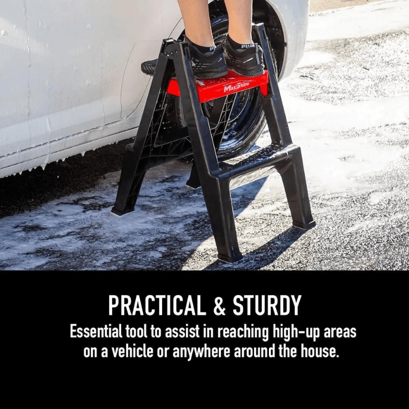 Maxshine Folding Step Stool - Custom Dealer Solutions - 702305