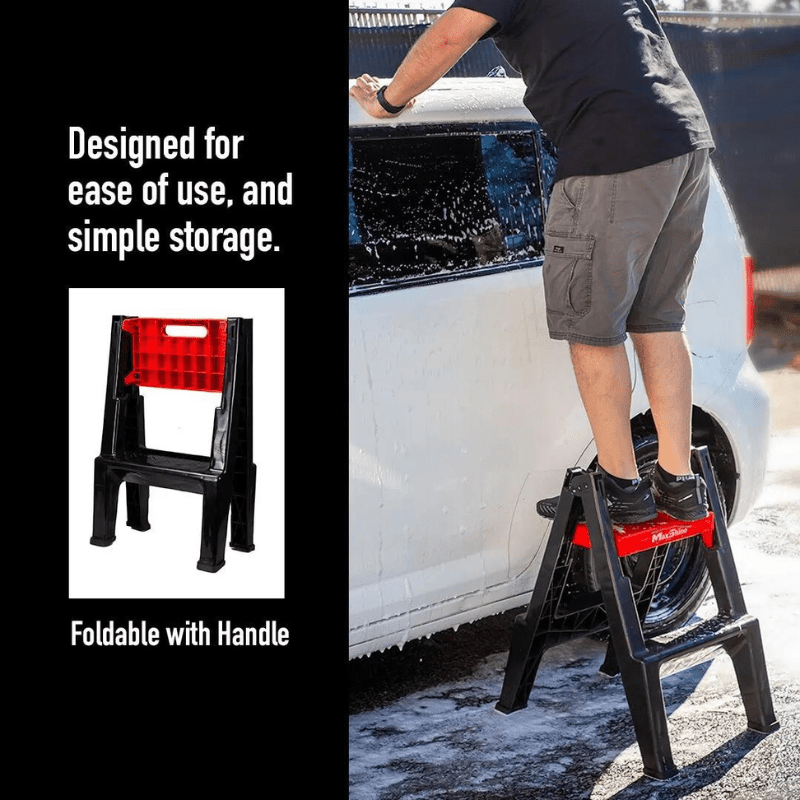 Maxshine Folding Step Stool - Custom Dealer Solutions - 702305