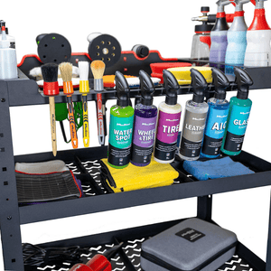 Maxshine Premium Steel Detailing Rolling Trolley - Custom Dealer Solutions - 702316