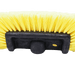 Medium - Soft 5 Corner Car Wash Brush Head (Yellow) [Case of 10] - Custom Dealer Solutions - MSCWBH - YLW - CS10