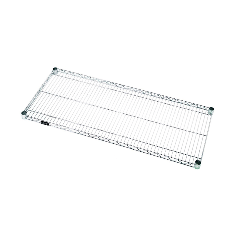 Quantum 1848C Chrome Wire Shelf 18" D x 48" W - Custom Dealer Solutions - 1848C