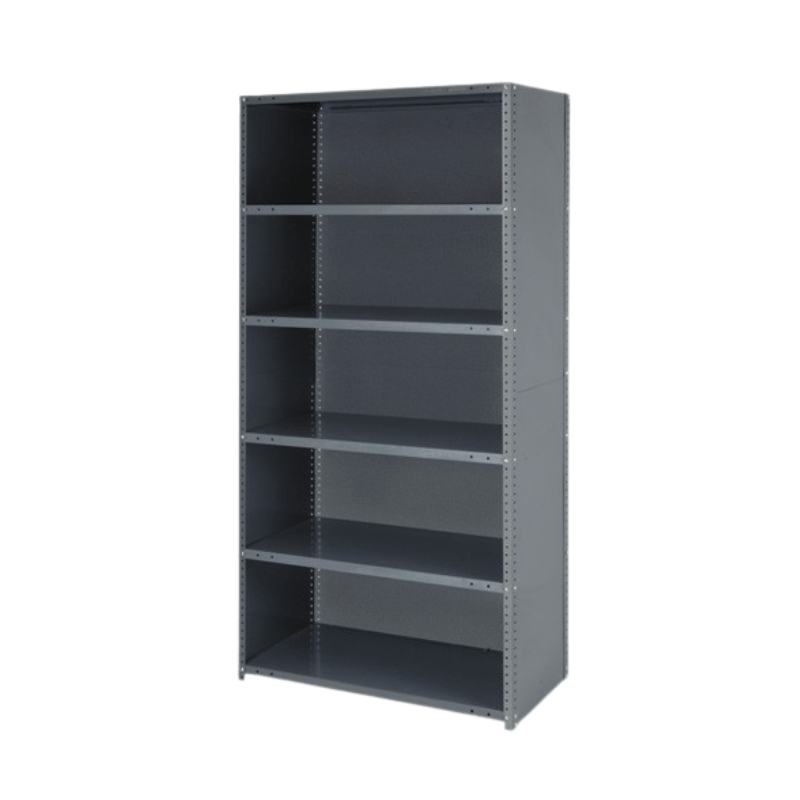 Quantum CL75 - 1836 - 6 IRONMAN 36" x 18" x 75" Closed Shelving Unit - Custom Dealer Solutions - CL75 - 1836 - 6
