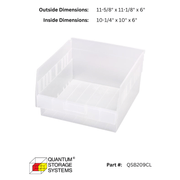 Quantum QPRD - 209CL Clear - View Double Sided Pick Rack - Custom Dealer Solutions - QPRD - 209CL