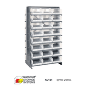 Quantum QPRD - 209CL Clear - View Double Sided Pick Rack - Custom Dealer Solutions - QPRD - 209CL