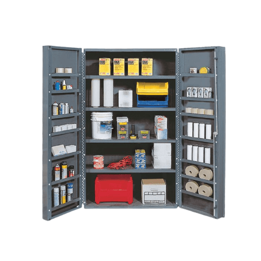 Quantum QSC - 4IS - 14DS 48" x 24" x 84" All Welded Bin Cabinet - Custom Dealer Solutions - QSC - 4IS - 14DS