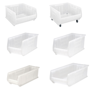 Quantum Storage Heavy Duty Clear 24" Bins - Custom Dealer Solutions - QUS950C
