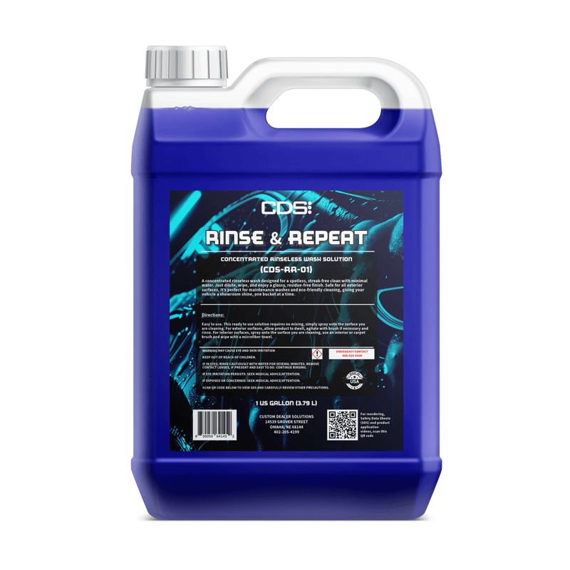 Rinse & Repeat (Concentrated) - Custom Dealer Solutions - CDS - RRC - 01