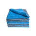 Royal Plush Double Pile Microfiber Detailing Towel Blue/Gray (16 inch x 16 in, 700 GSM) - 6 Pack - Custom Dealer Solutions - BGDUO16 - 06
