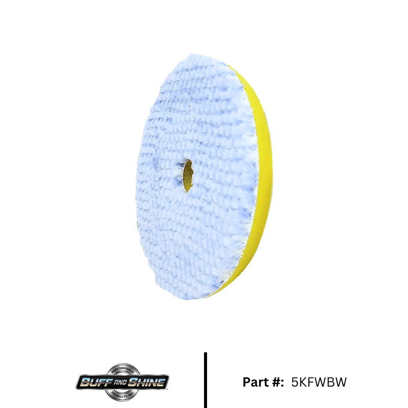 Uro Wool Blue/White Heavy Cutting Pad - Custom Dealer Solutions - 5KFWBW