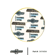 Uro Wool Blue/White Heavy Cutting Pad - Custom Dealer Solutions - 5KFWBW