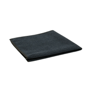 Waffle Weave Streak Free Glass Cleaning Towel (Black) - Custom Dealer Solutions - TW405BL16 - 10