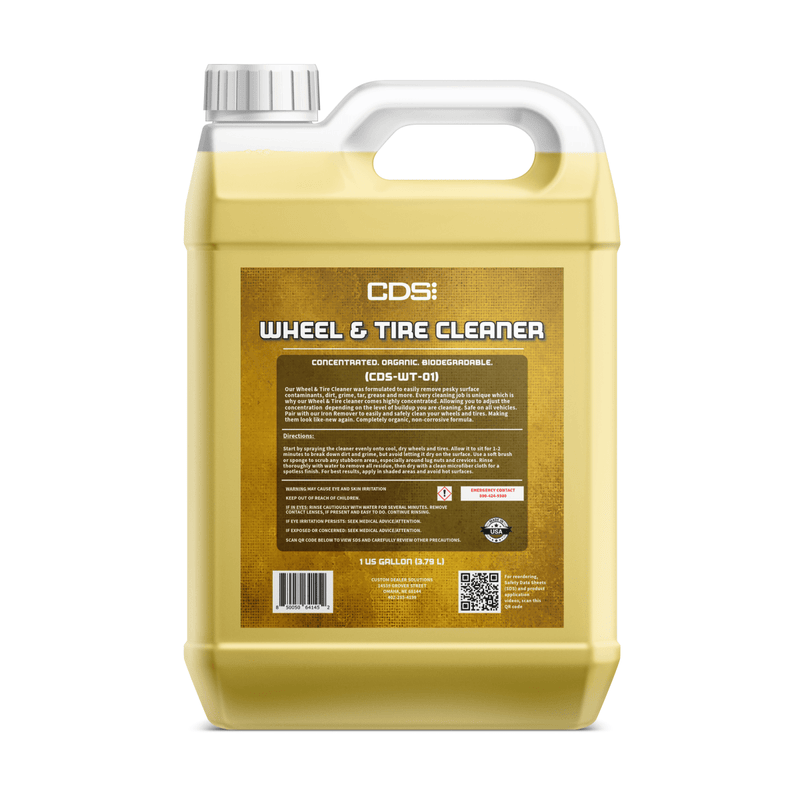 Wheel & Tire Cleaner (Concentrated) - Custom Dealer Solutions - CDS - WT - 01